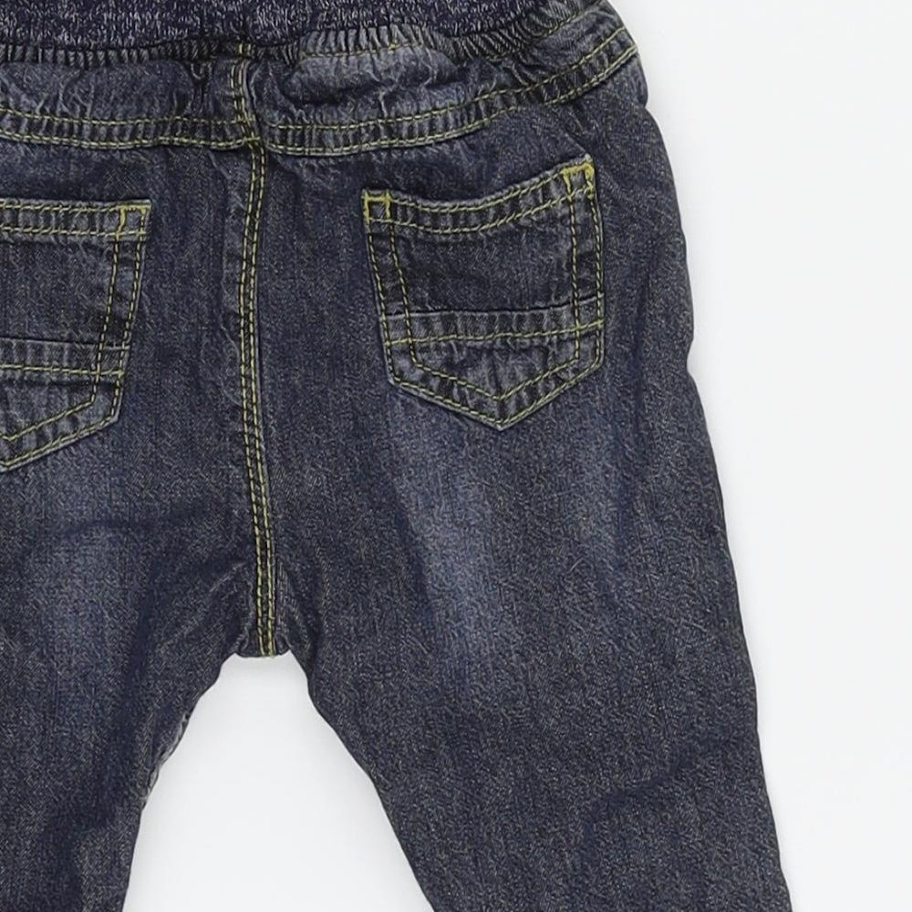 Early Days Boys Blue   Cargo Jeans Size 6-9 Months