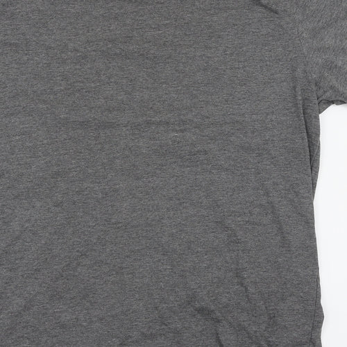 George Mens Grey    T-Shirt Size XL  - Moustache