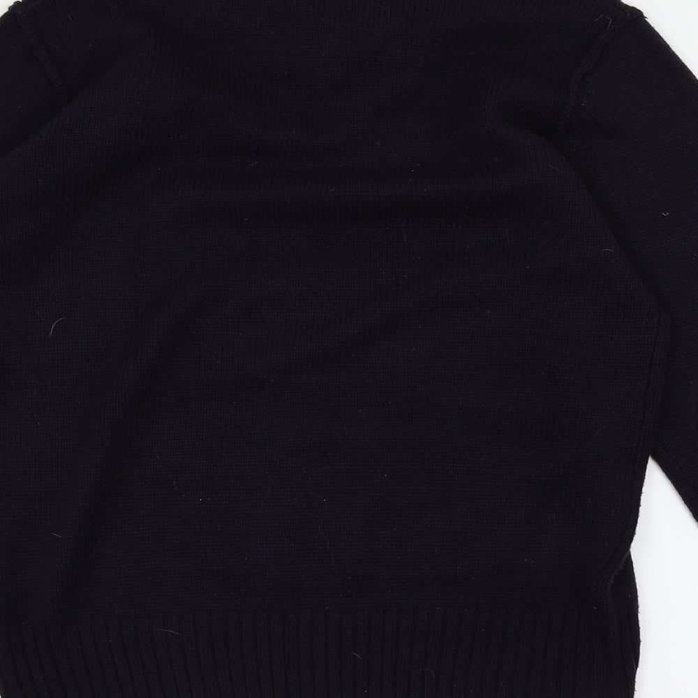 Dunnes Stores Mens Blue   Pullover Jumper Size M