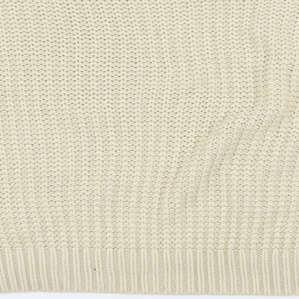 New Look Womens White   Pullover Jumper Size 12