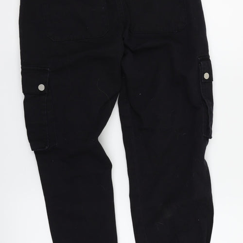New Look Girls Black  Denim Tapered Jeans Size 12 Years