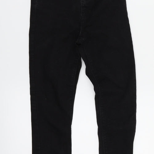 Denim & Co. Womens Black   Skinny Jeans Size 6 L28 in