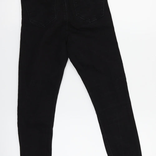 Denim & Co. Womens Black   Skinny Jeans Size 6 L28 in