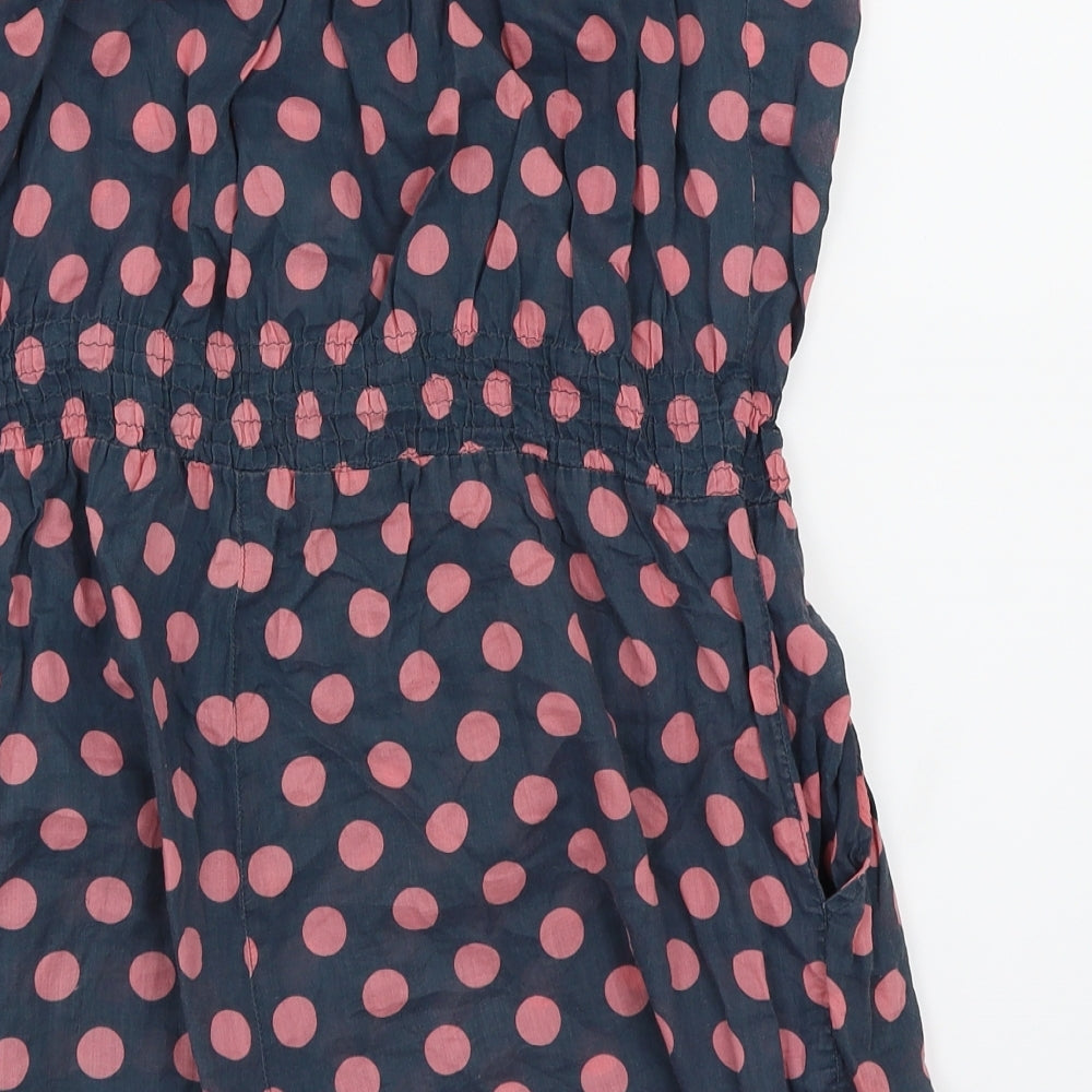 Primark Womens Purple Polka Dot  Bodysuit One-Piece Size 14
