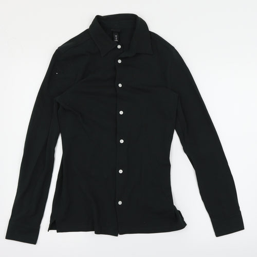 H&M  Mens Green    Button-Up Size XS
