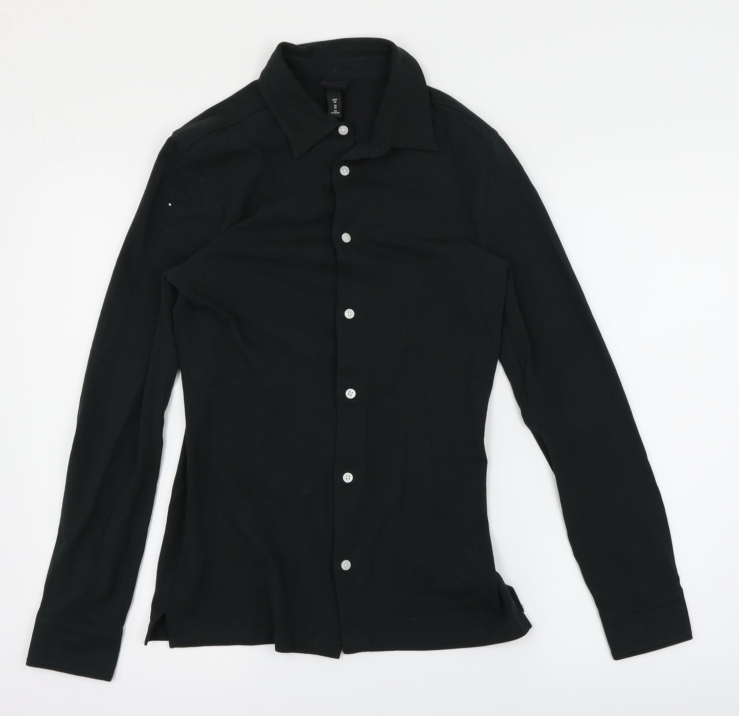 H&M  Mens Green    Button-Up Size XS