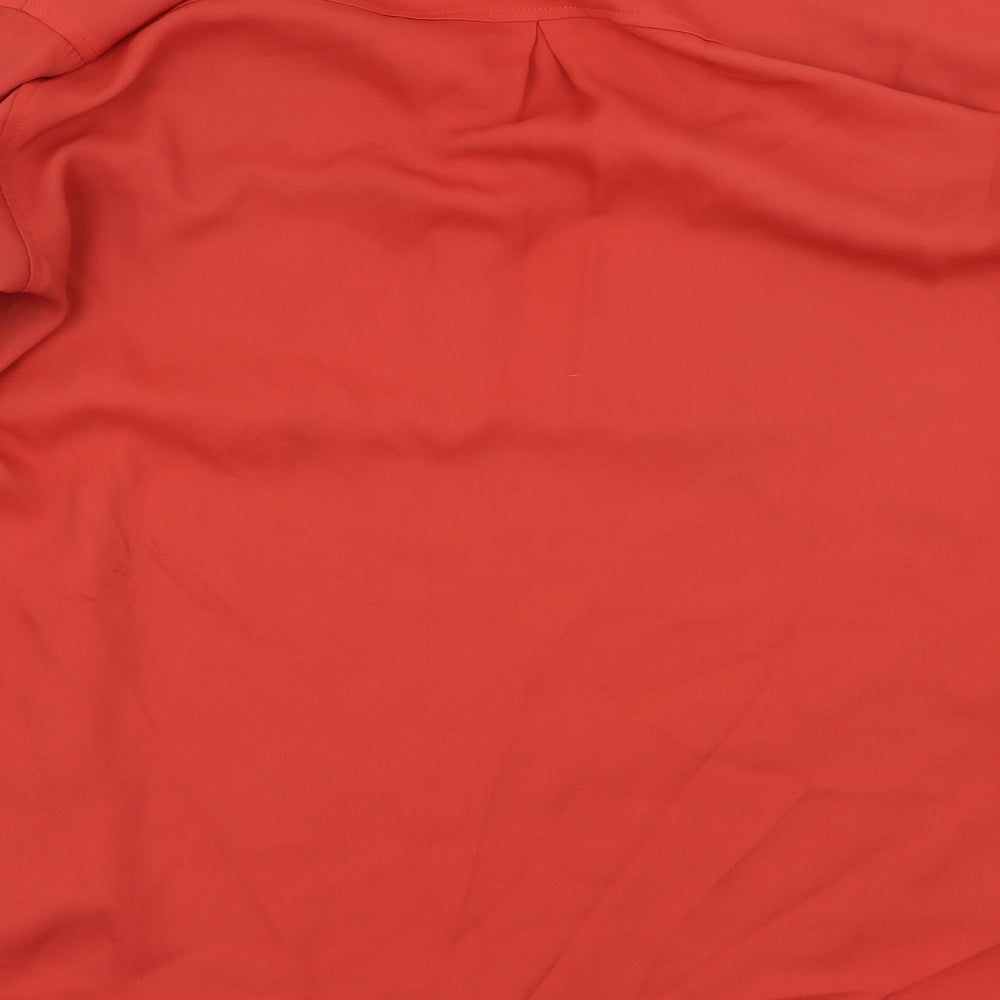 NEXT Womens Red   Basic Blouse Size 12