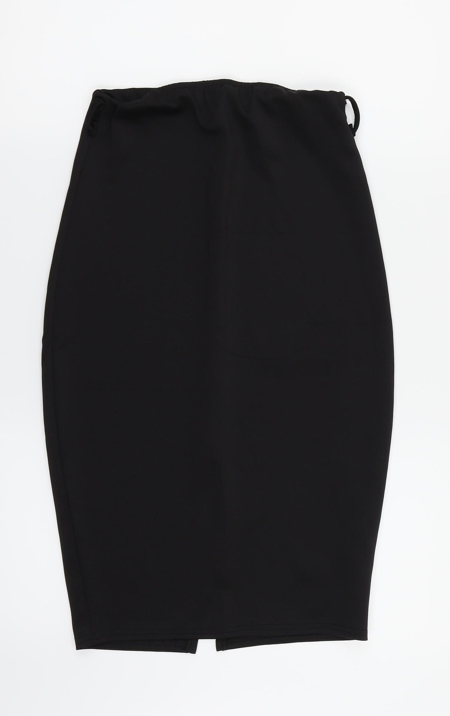 Boohoo Womens Black   Straight & Pencil Skirt Size 8