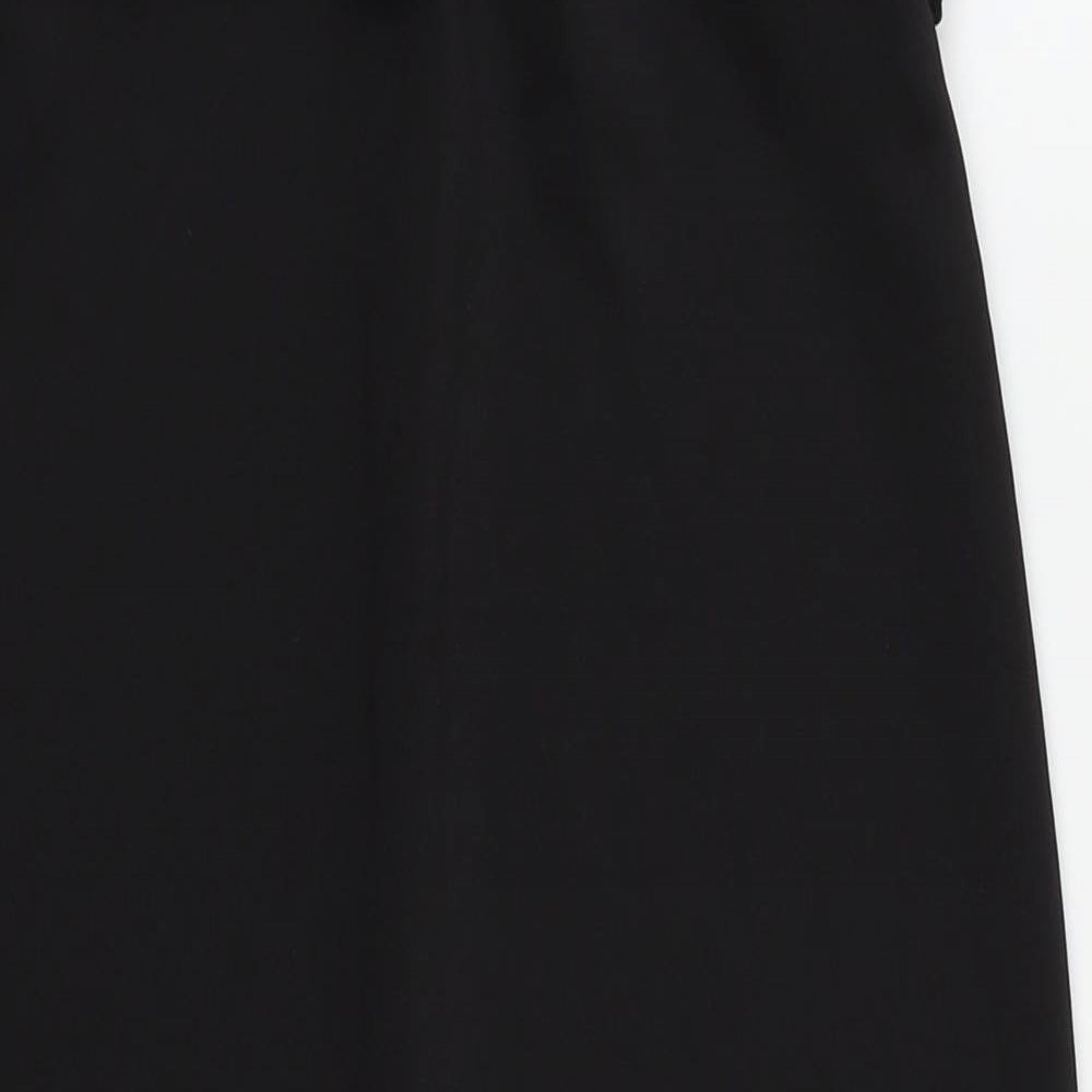 Boohoo Womens Black   Straight & Pencil Skirt Size 8