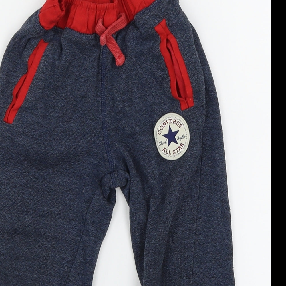 Converse Boys Blue   Jogger Trousers Size 3-4 Years