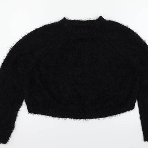 Preworn Womens Black   Pullover Jumper Size 12
