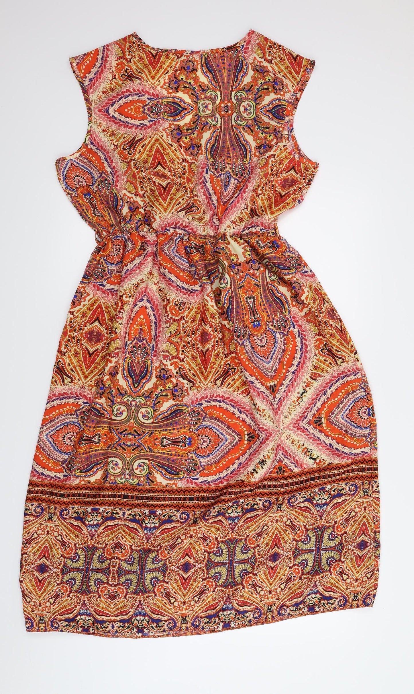 Atmosphere Womens Multicoloured Paisley  A-Line  Size 16