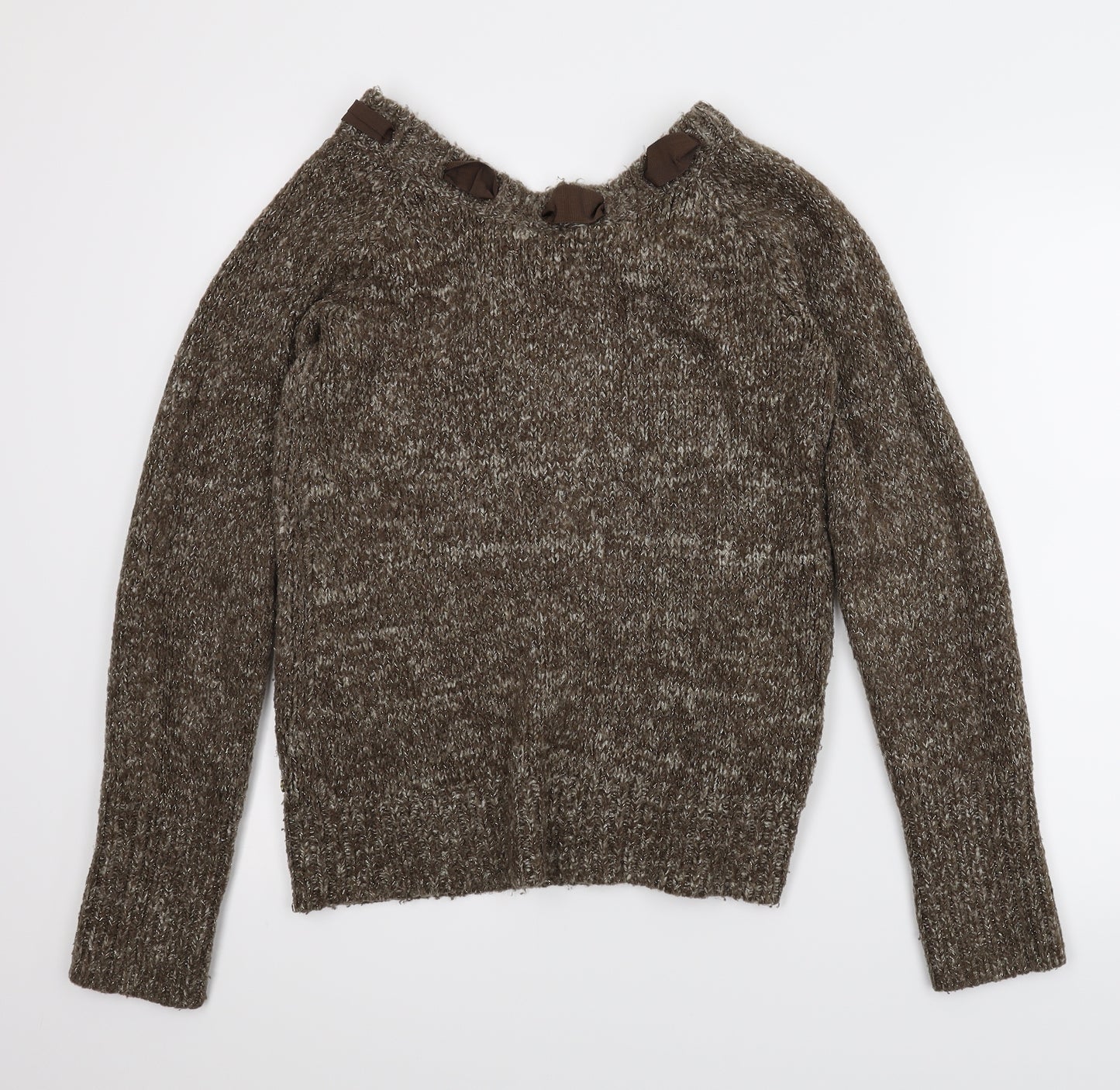 ROXY Womens Brown   Pullover Jumper Size XL