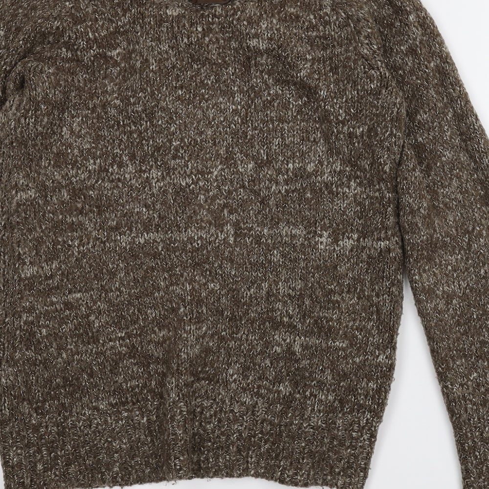 ROXY Womens Brown   Pullover Jumper Size XL