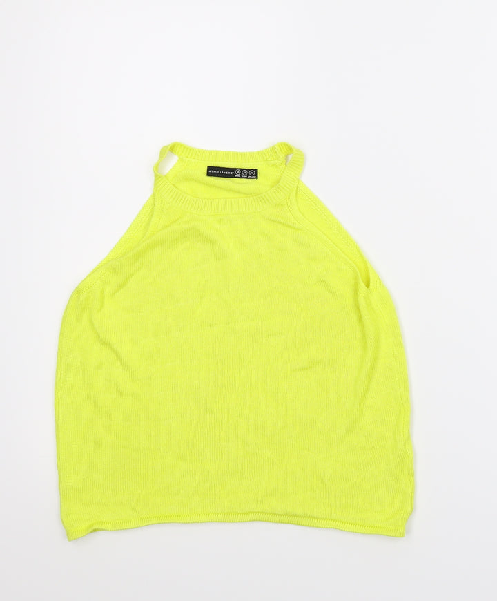 Atmosphere Womens Yellow Camisole Tank Size 10