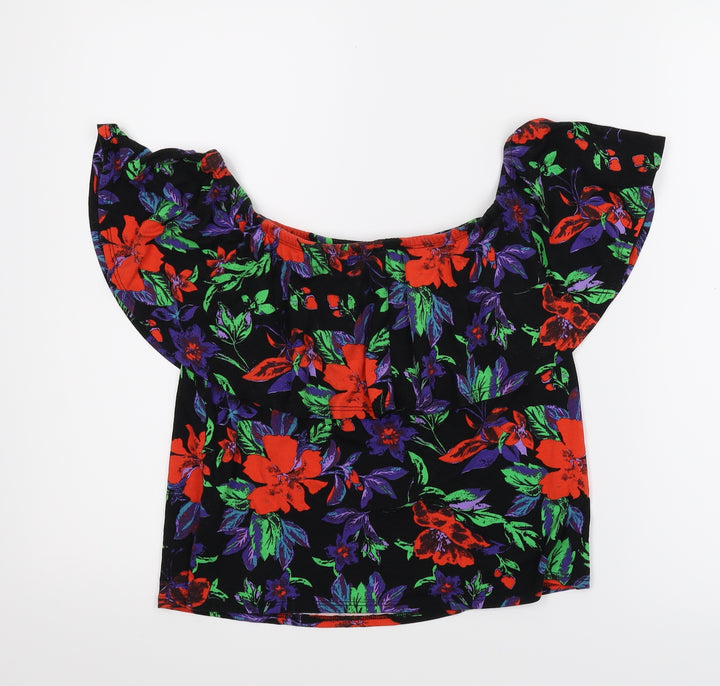 Atmosphere Womens Multicoloured Floral  Basic Blouse Size 6