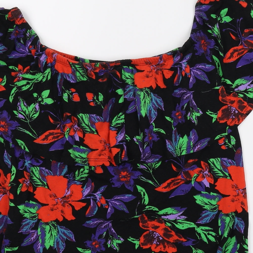 Atmosphere Womens Multicoloured Floral  Basic Blouse Size 6