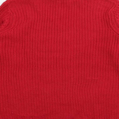Papaya Womens Pink   Pullover Jumper Size L