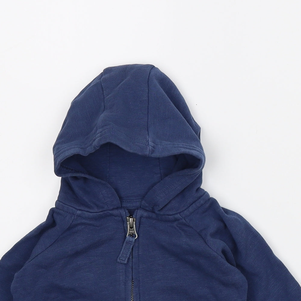 NEXT Boys Blue   Full Zip Jumper Size 3-6 Months