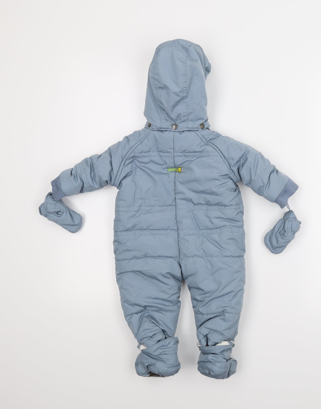 mamas & papas Boys Blue   Puffer Jacket Snowsuit Size 0-3 Months