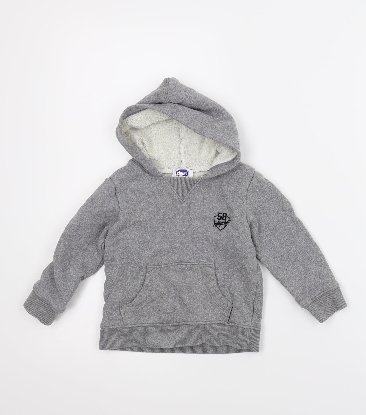 Chicco Boys Grey   Pullover Jumper Size 18-24 Months