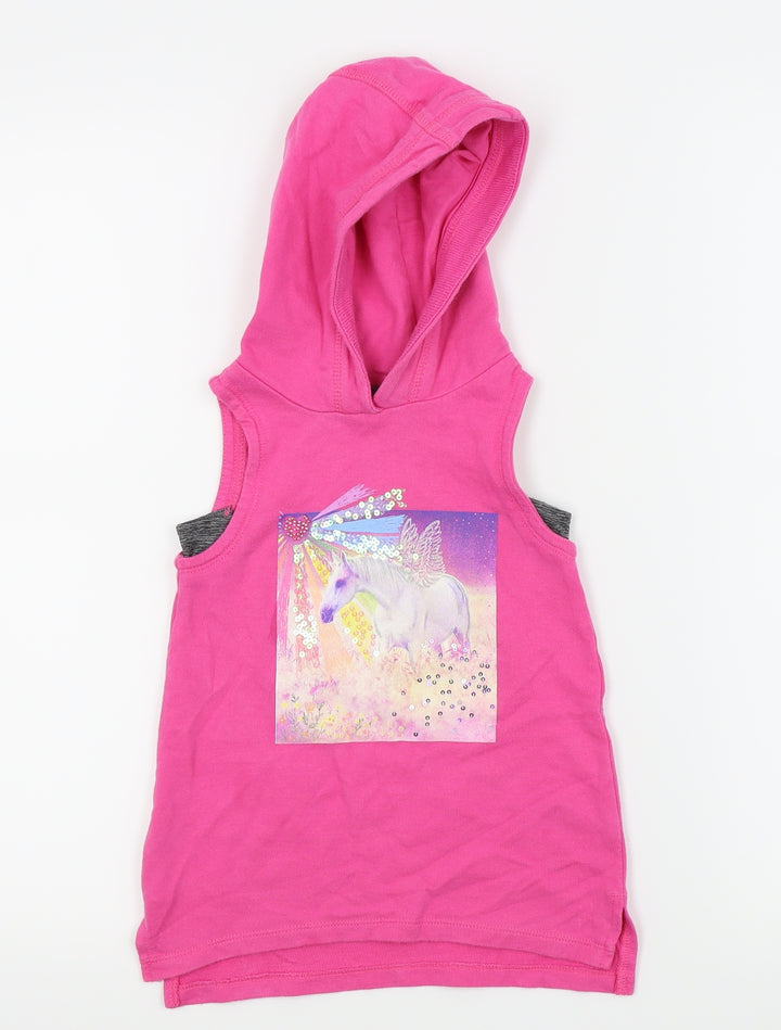 NEXT Girls Pink Pullover Tank Size 3 Years