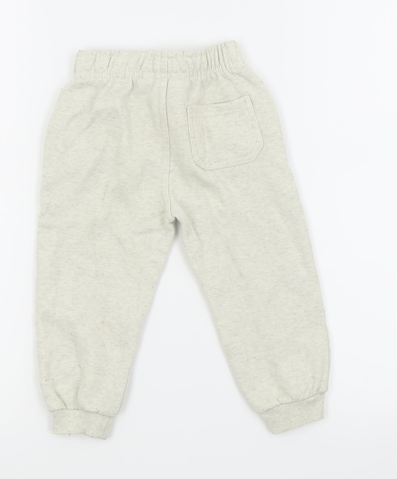 Rebel Boys White   Jogger Trousers Size 18-24 Months