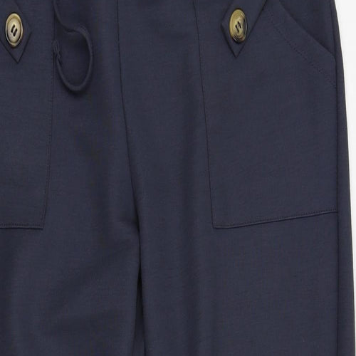 F&F Womens Blue   Jogger Trousers Size 10 L26 in