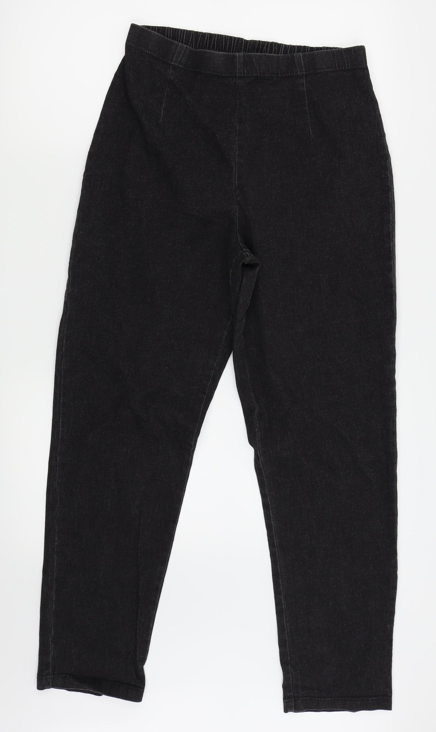 BHS Womens Black   Jegging Jeans Size 16 L28 in