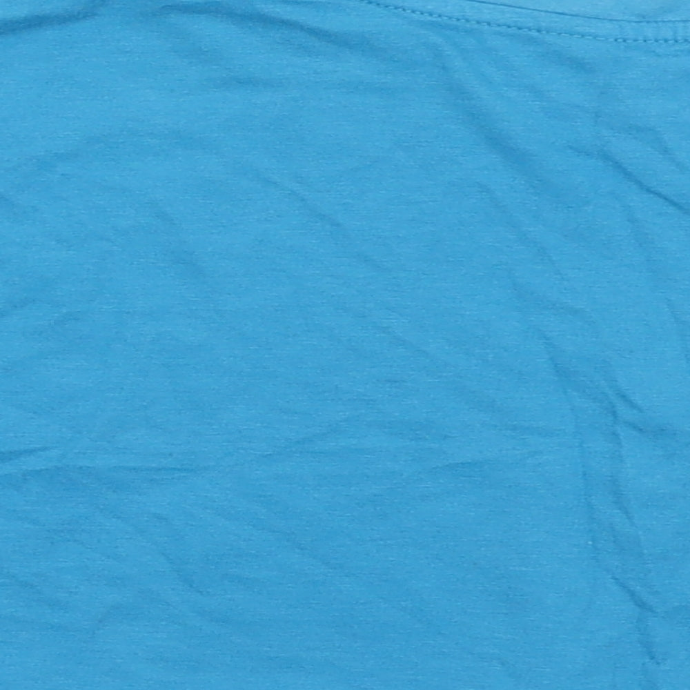 Primark Womens Blue   Cropped T-Shirt Size 6