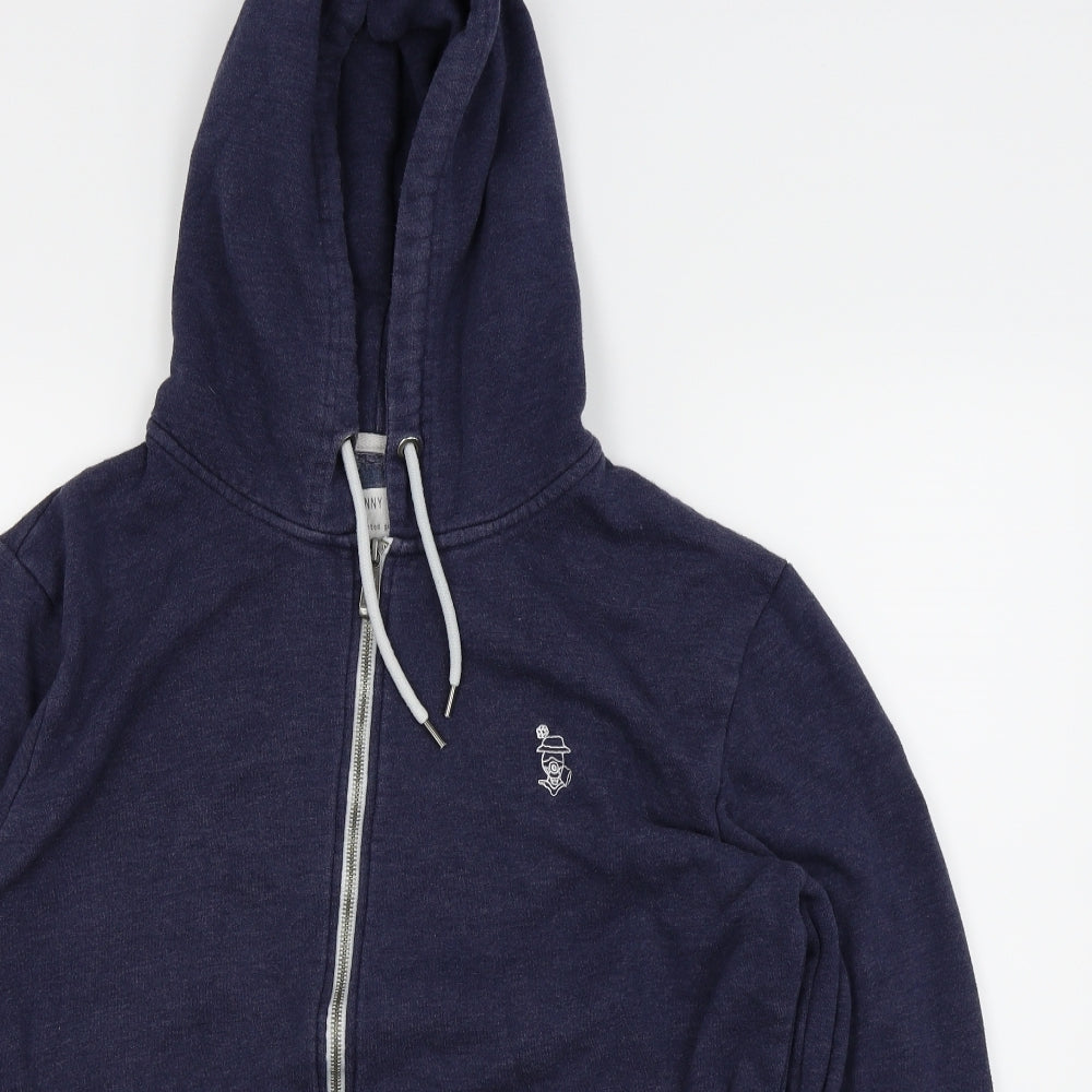 Nanny State Mens Blue   Full Zip Jumper Size XL