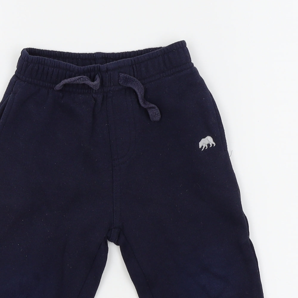 Rebel Boys Blue   Jogger Trousers Size 18-24 Months
