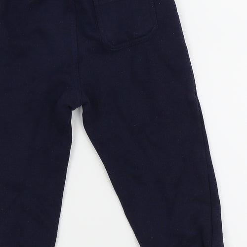 Rebel Boys Blue   Jogger Trousers Size 18-24 Months