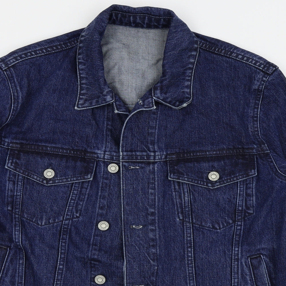 French Connection Womens Blue   Cardigan Jumper Size 10  - Denim jacket