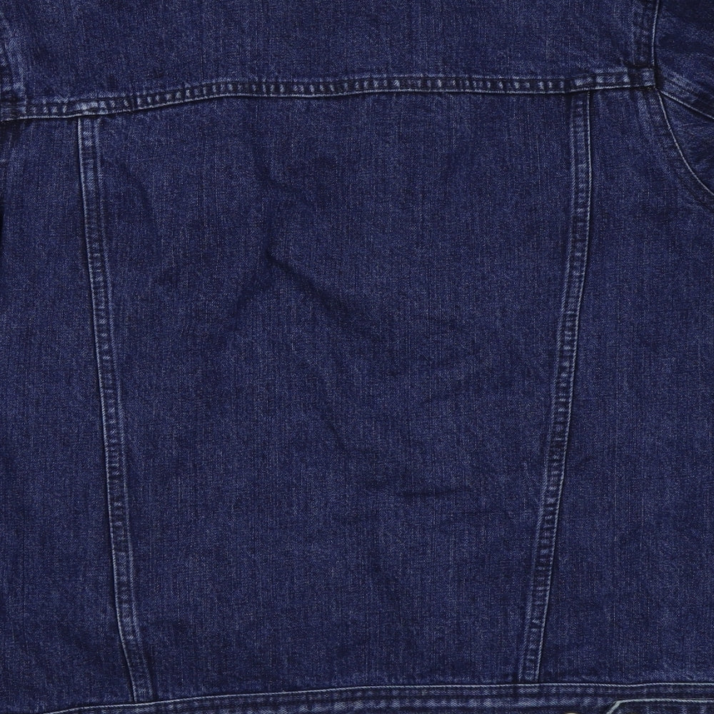 French Connection Womens Blue   Cardigan Jumper Size 10  - Denim jacket