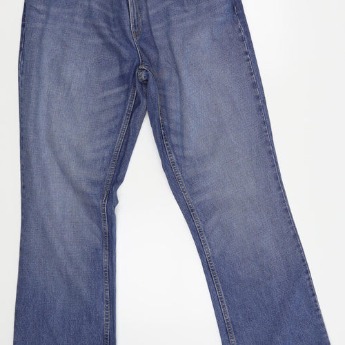 Asda George Mens Blue   Bootcut Jeans Size 31 in L31 in