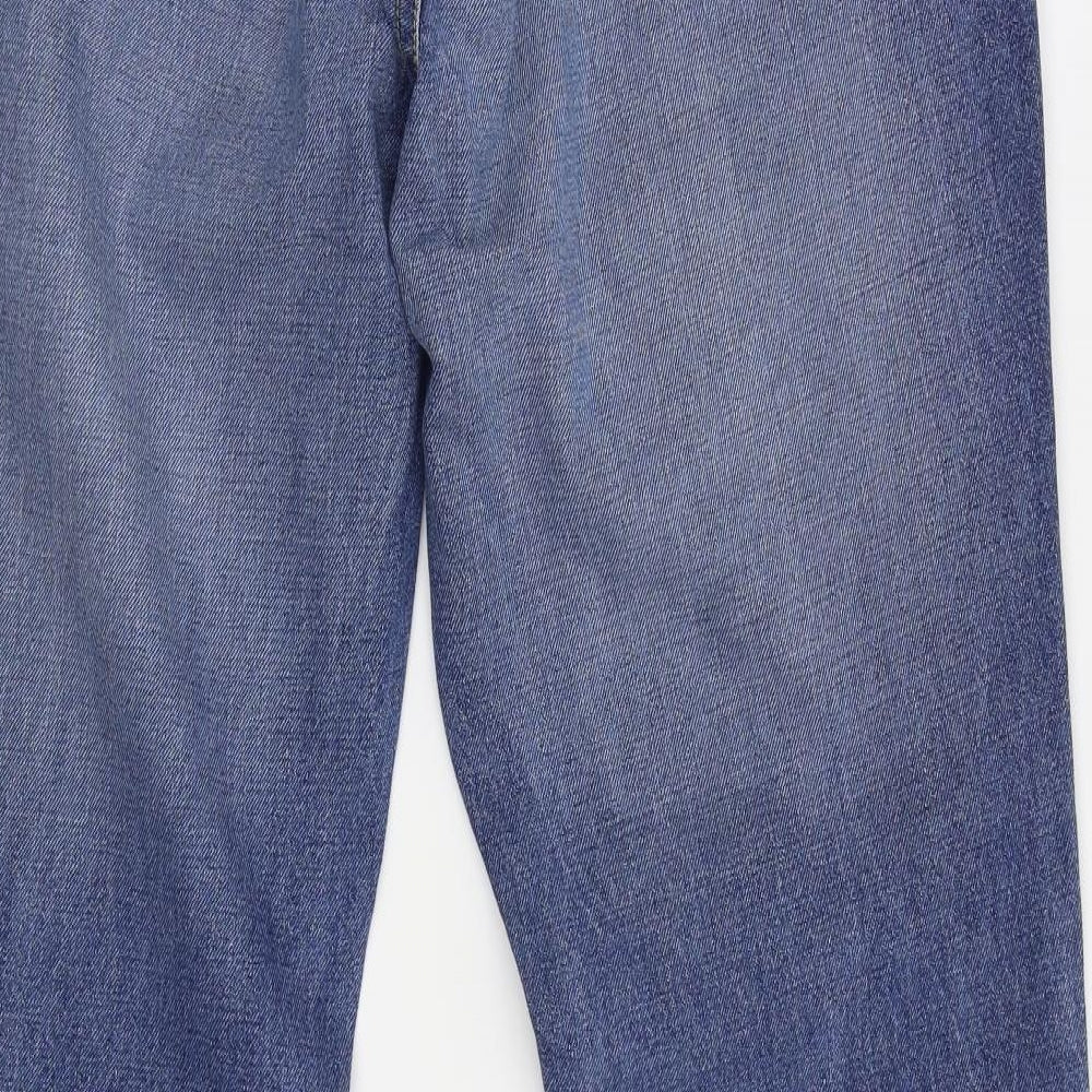 Asda George Mens Blue   Bootcut Jeans Size 31 in L31 in