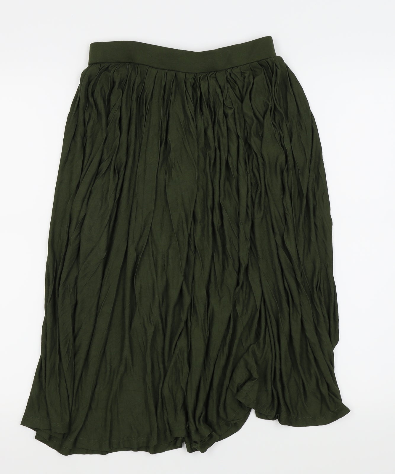 Primark Womens Green   Flare Skirt Size 10