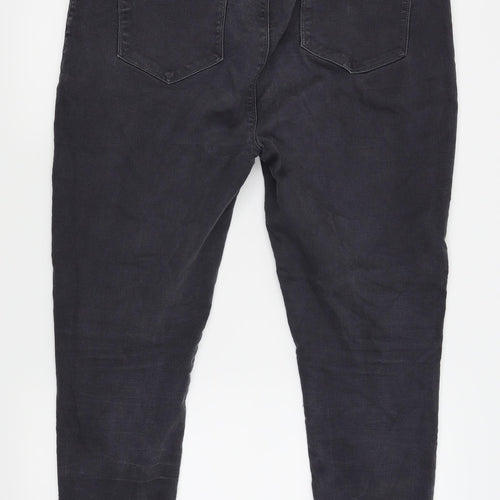 frankie Womens Black   Jegging Jeans Size 18 L27 in