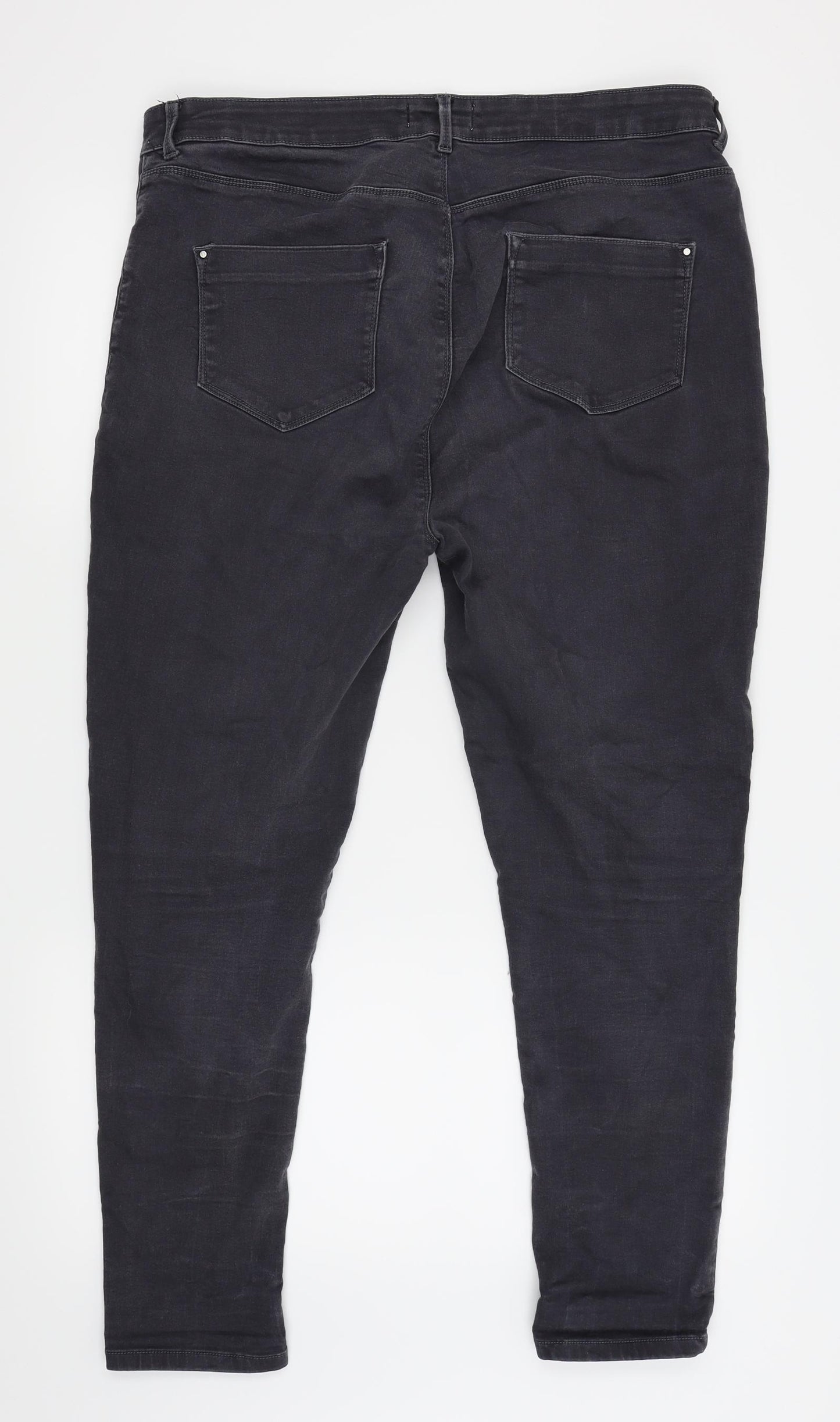 frankie Womens Black   Jegging Jeans Size 18 L27 in