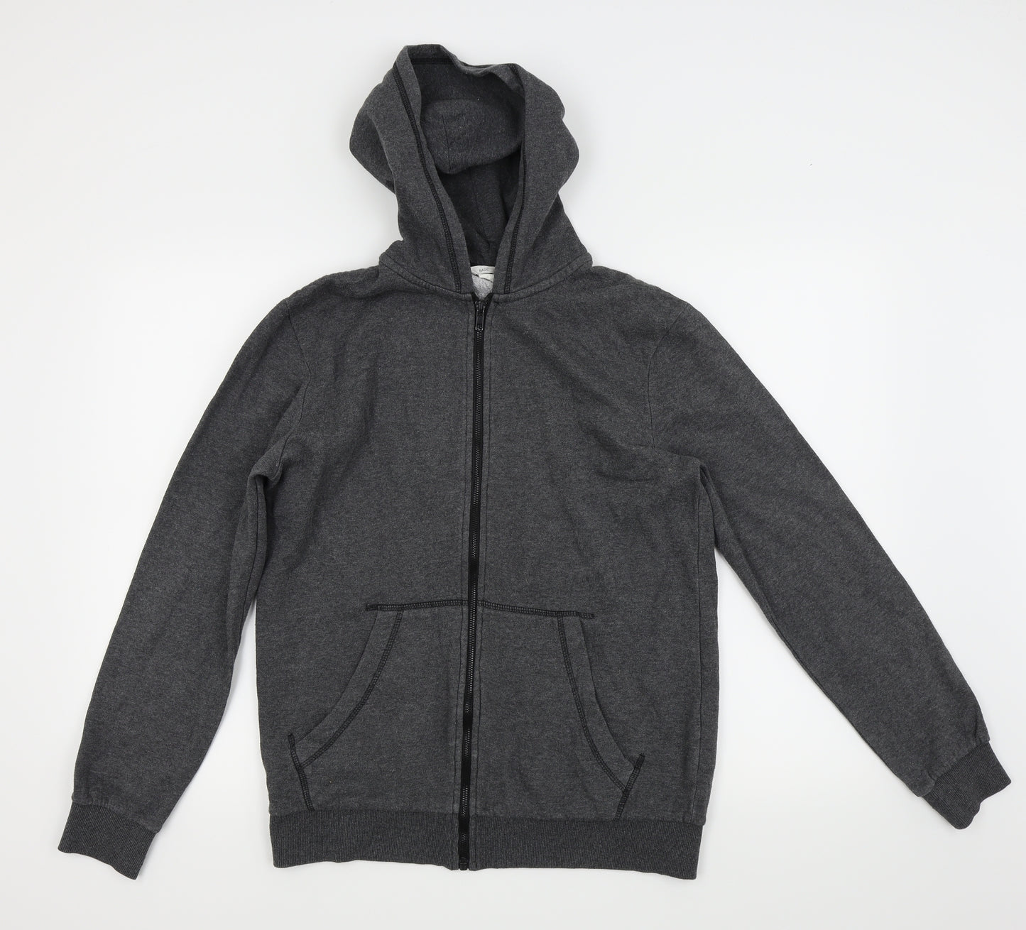 H&M Boys Grey   Full Zip Jumper Size 14 Years