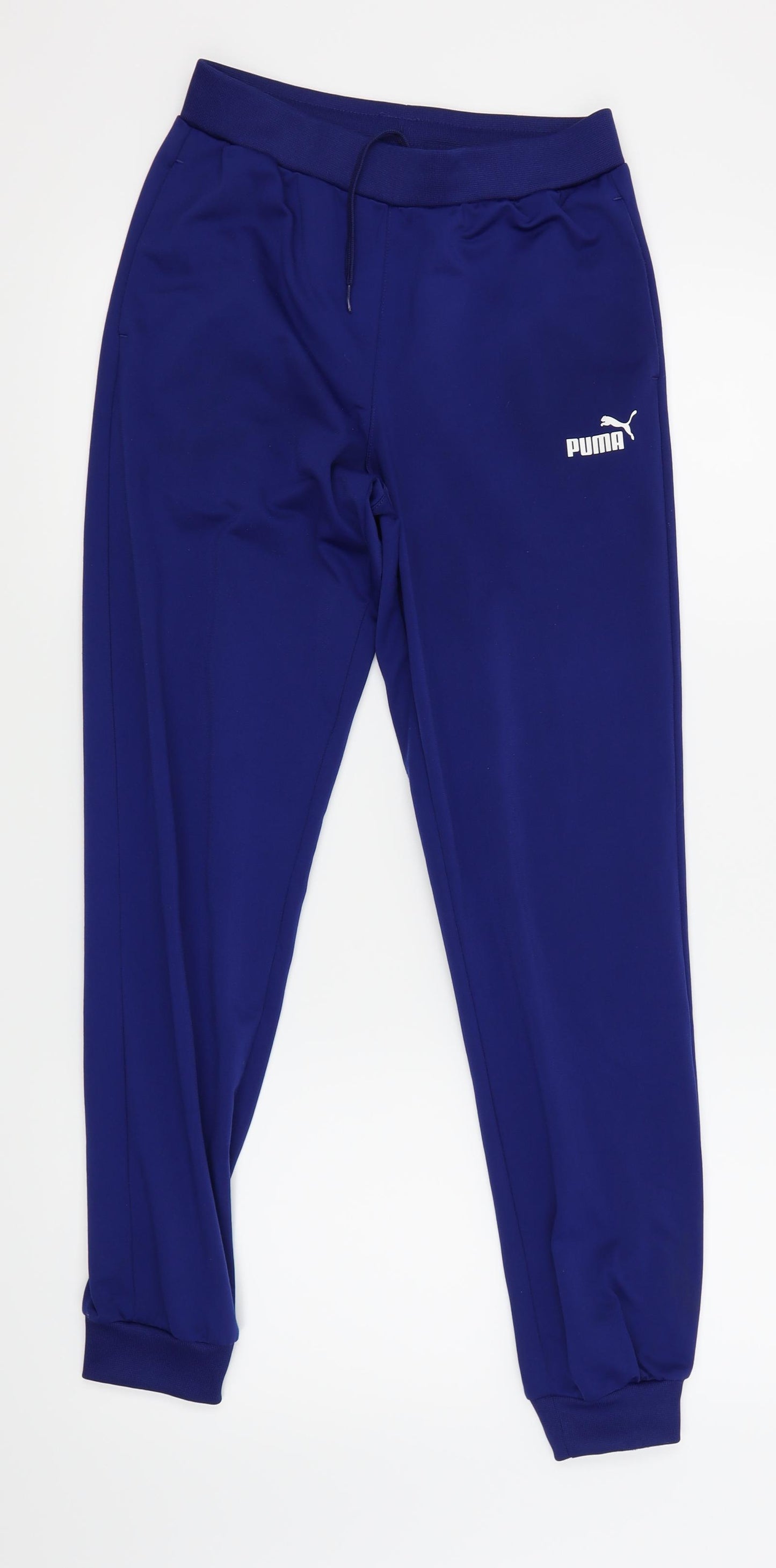 PUMA Boys Blue   Jogger Trousers Size 13-14 Years