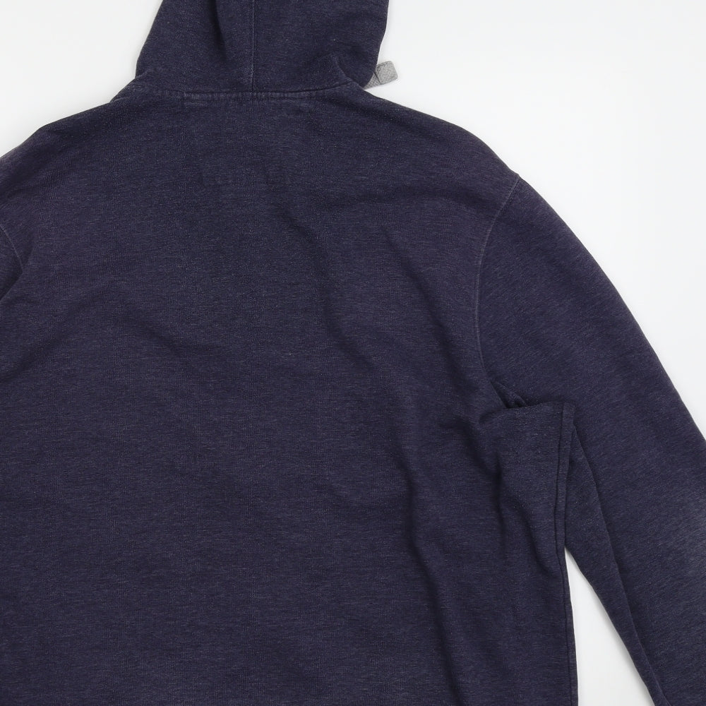 Asda George Mens Blue   Full Zip Jumper Size XL
