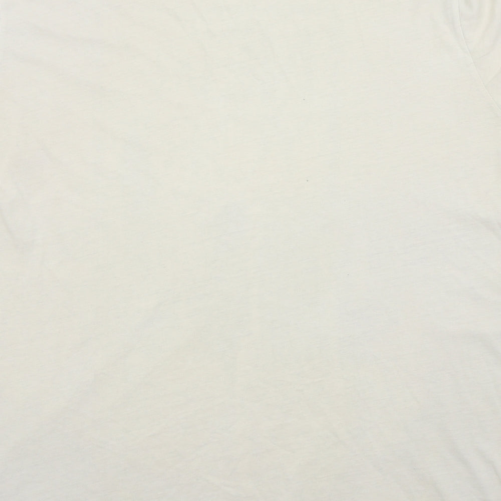 Cedar Wood State Mens Silver    T-Shirt Size 2XL