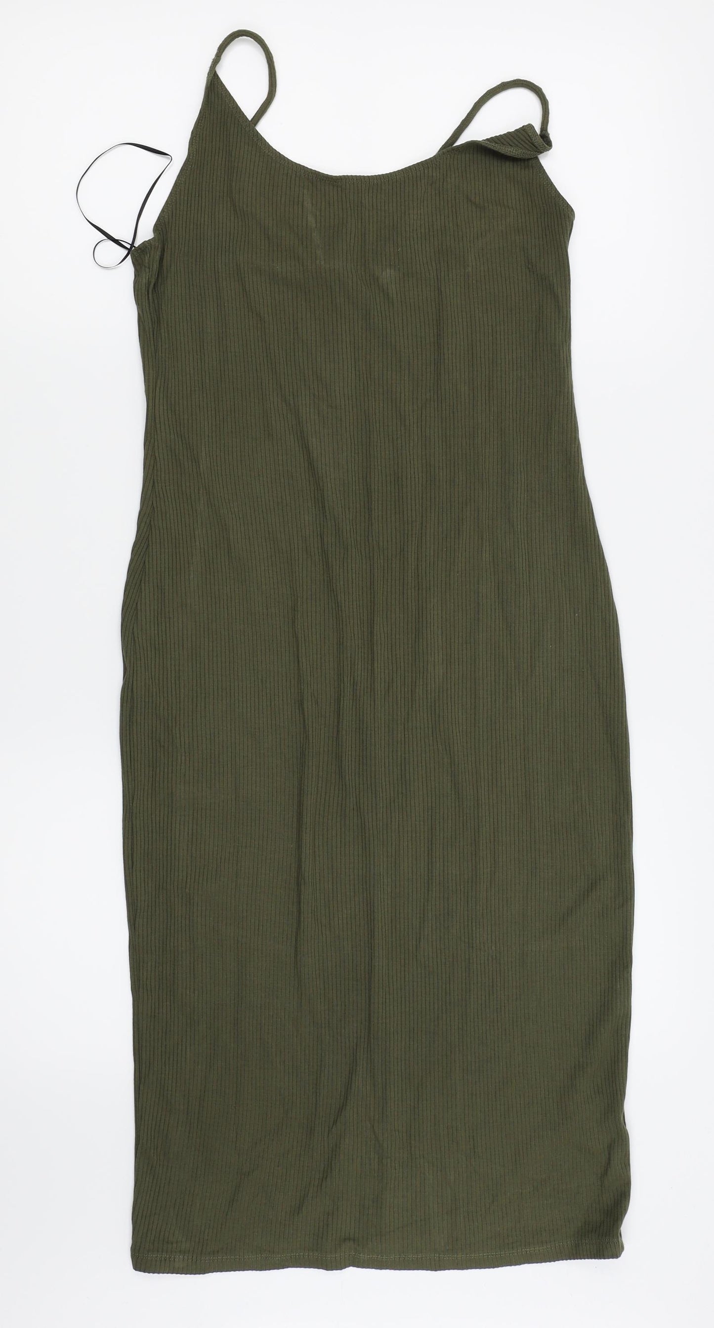 H&M Womens Green   Pencil Dress  Size 10