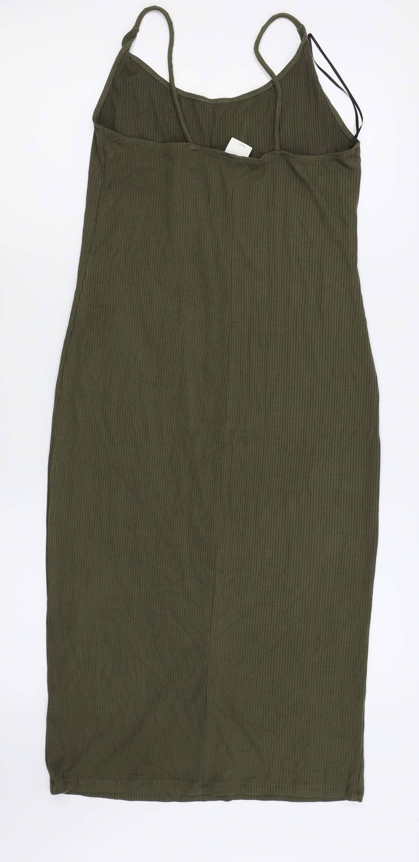 H&M Womens Green   Pencil Dress  Size 10