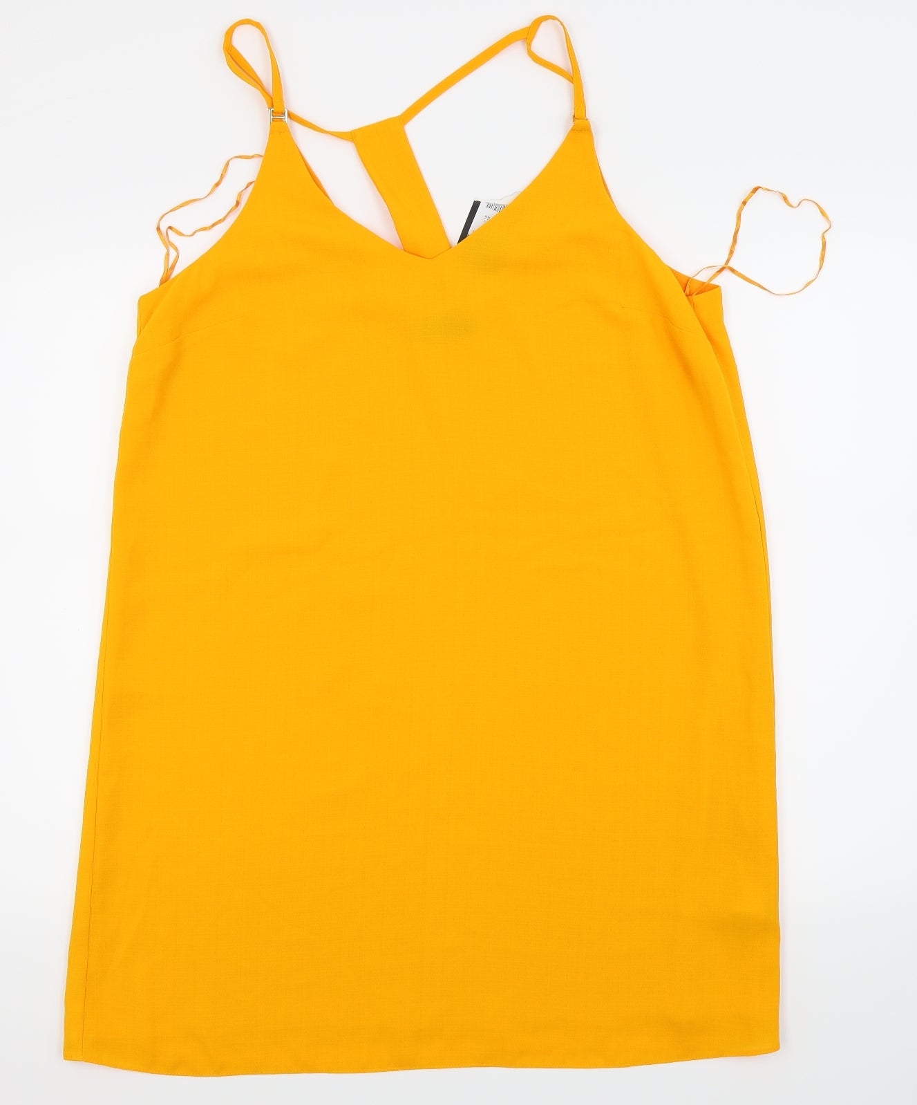 New Look Womens Orange   Camisole T-Shirt Size 16