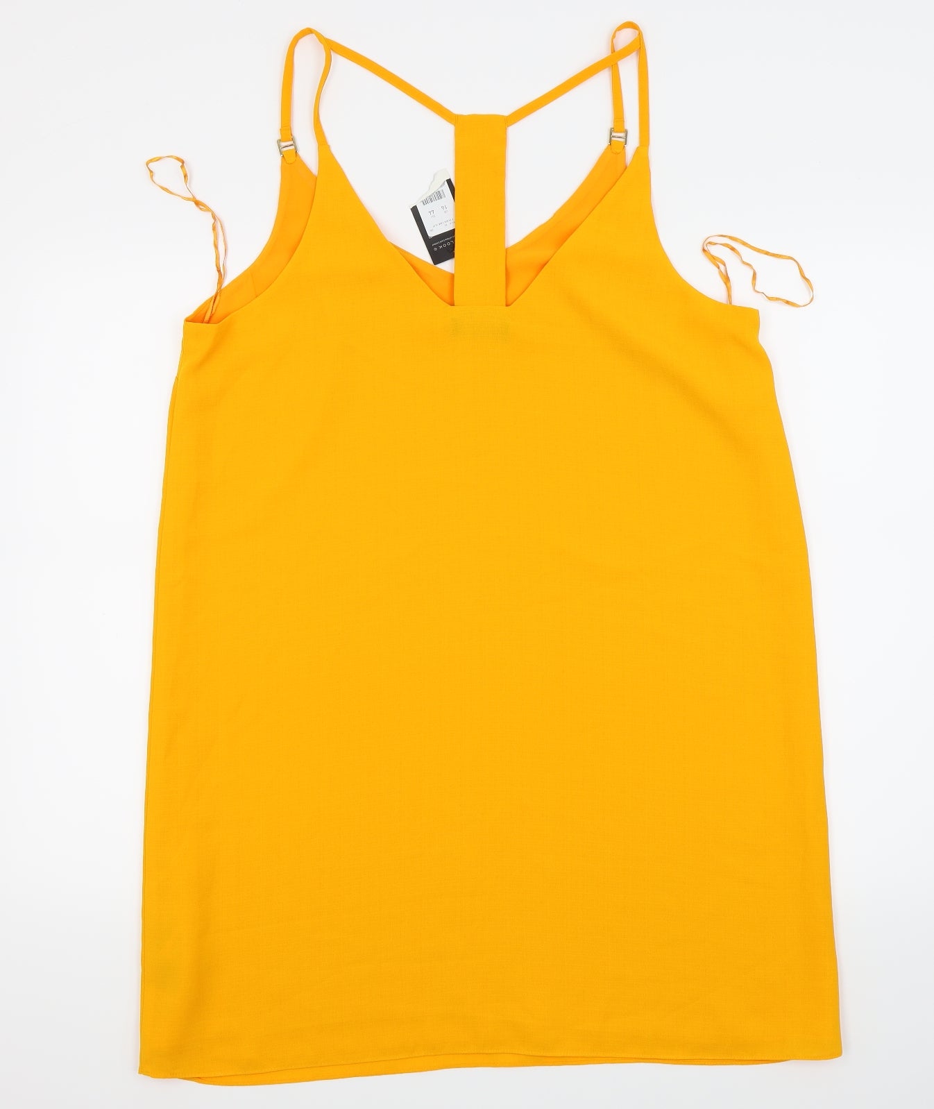 New Look Womens Orange   Camisole T-Shirt Size 16