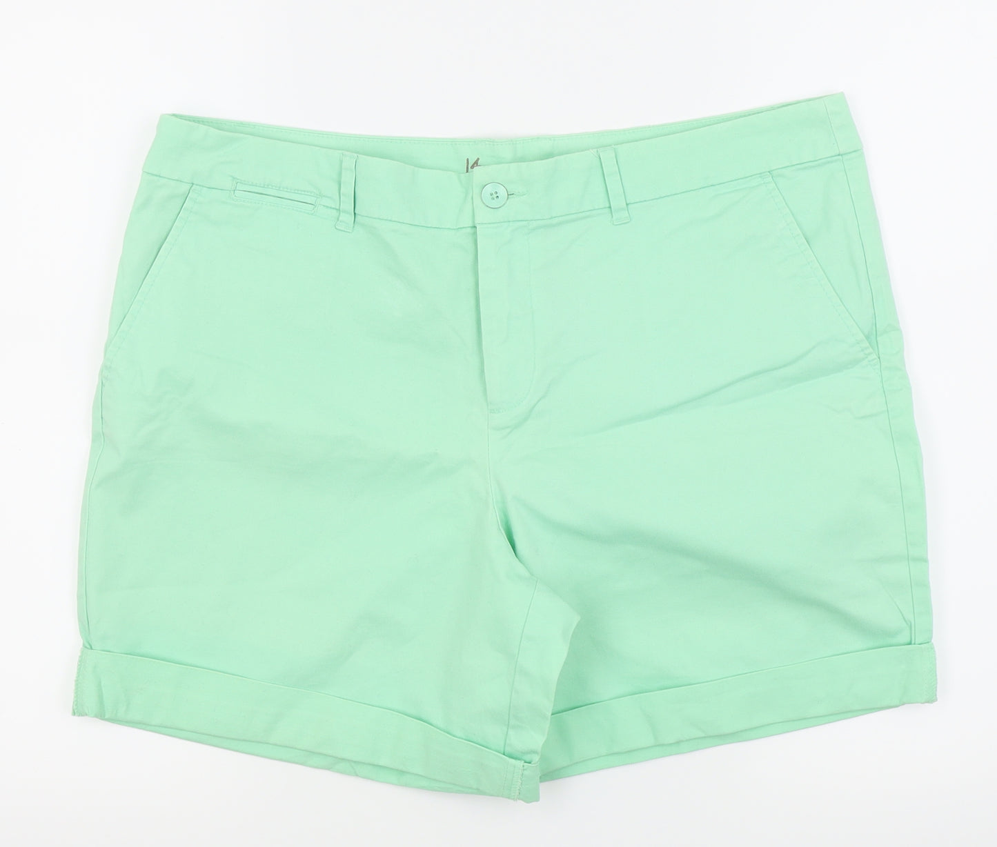 khakis by gap Womens Green   Chino Shorts Size 14