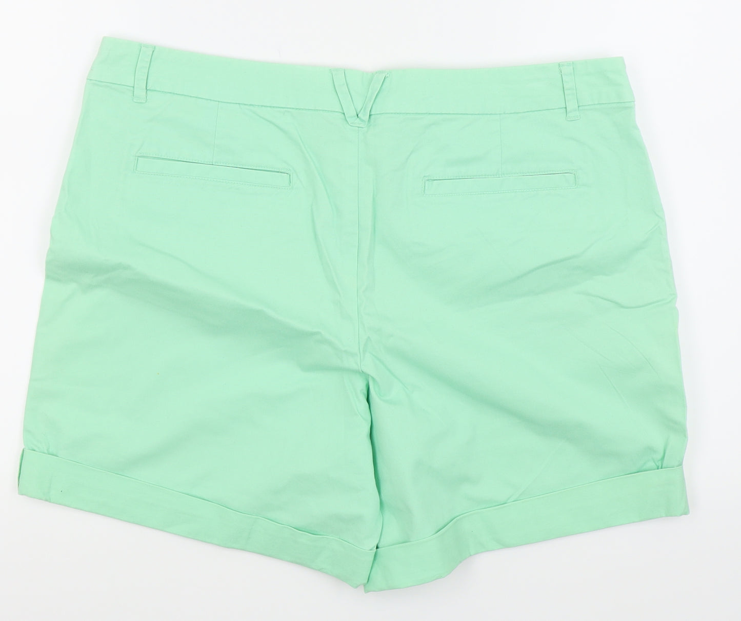 khakis by gap Womens Green   Chino Shorts Size 14